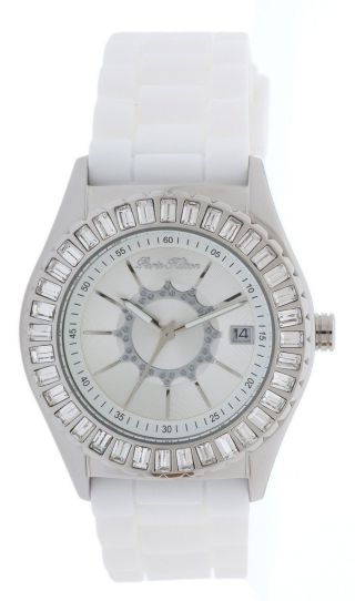 Paris Hilton0 Damenuhr Lady Watch Edelstahl Silber Weiß Schwarz Ph12009m 10 Atm Bild