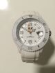 Tolle Originale Ice Watch Uhr Sili White Unisex Weiss Wneu Armbanduhren Bild 2
