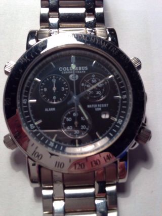 Columbus Chronograph Herren - Armbanduhr Bild