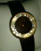 Pierre Cardin Marken Armbanduhr F.  Damen Vergoldet Swarowski Leder Seb Etui Armbanduhren Bild 2