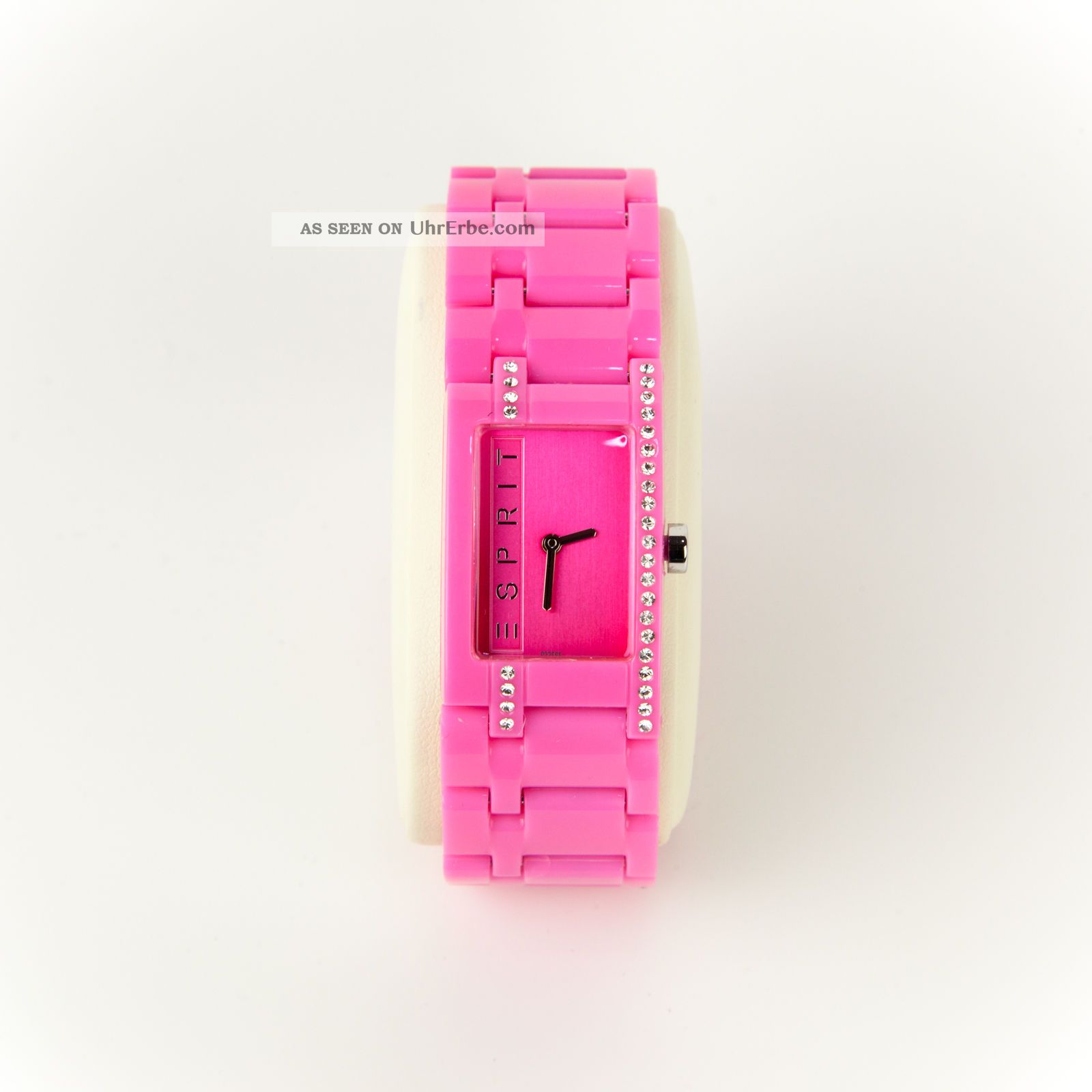 Esprit Damen Uhr Houston Funky Mit Strass Steinen Rosa Es103562002 Armbanduhren Bild
