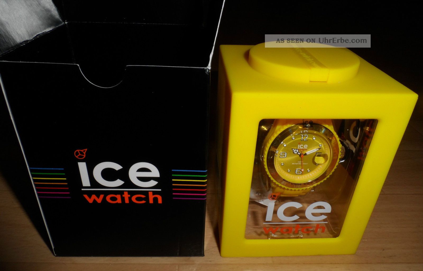 Ice Watch Sili Yellow Uhr Gelb Uni Si.  Yw.  U.  S.  09 Unisex & Ovp Tolles Geschenk Armbanduhren Bild