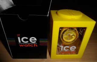 Ice Watch Sili Yellow Uhr Gelb Uni Si.  Yw.  U.  S.  09 Unisex & Ovp Tolles Geschenk Bild