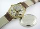 Legendary.  Gub Glashutte Q1 Chronometer.  Gold Plated.  Cal.  60.  3.  Top Armbanduhren Bild 6