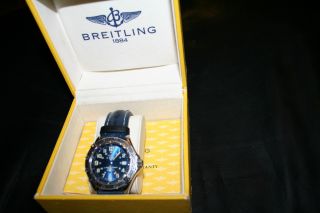 Hau Breitling Ocean Chronometer Automatik - Uhr,  Mit Allen Unterlagen.  Top Bild