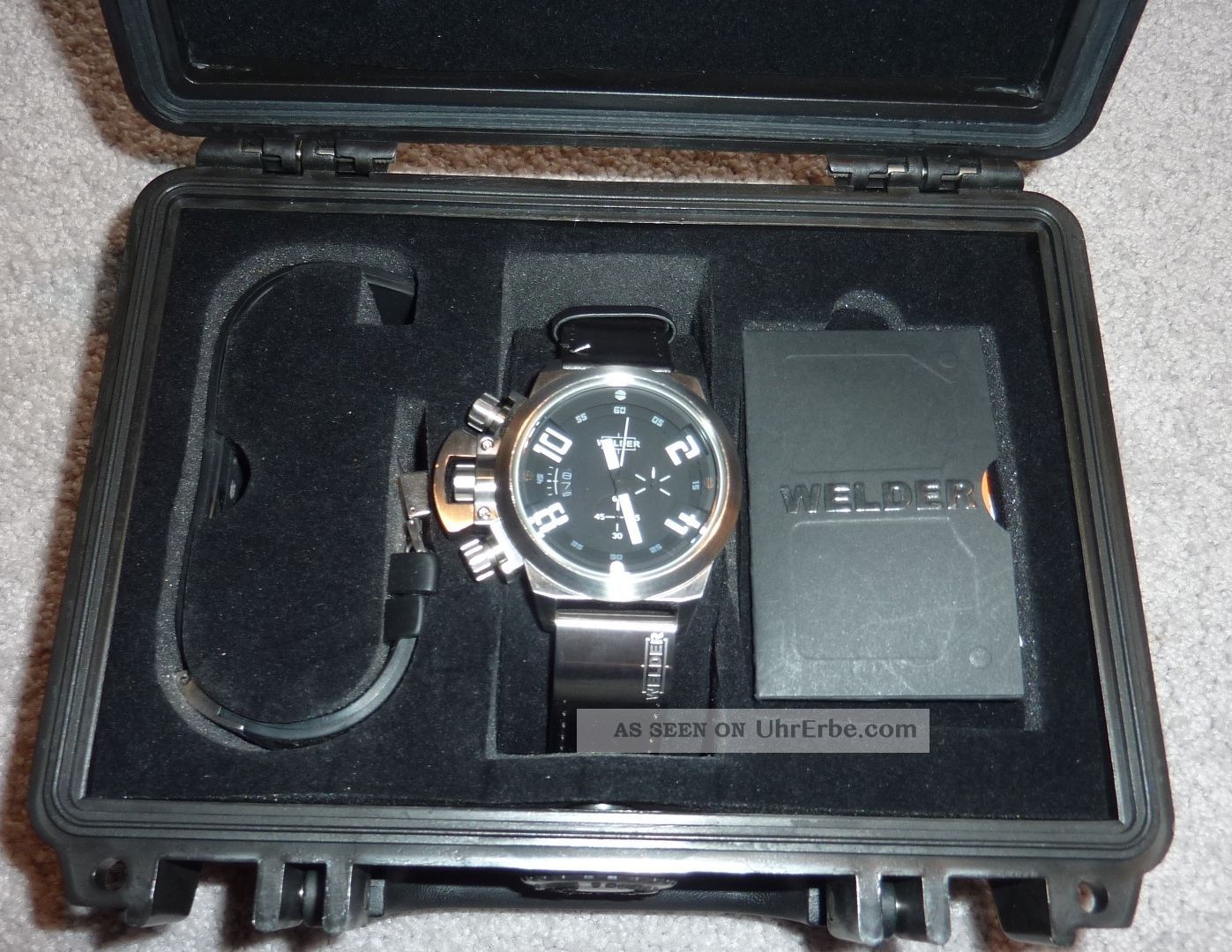 Welder Chronograph K24 Cs Bk - Wi,  48mm Armbanduhren Bild