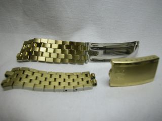 Omega Ersatzteil Armband Vergoldet Neuwertig Bild