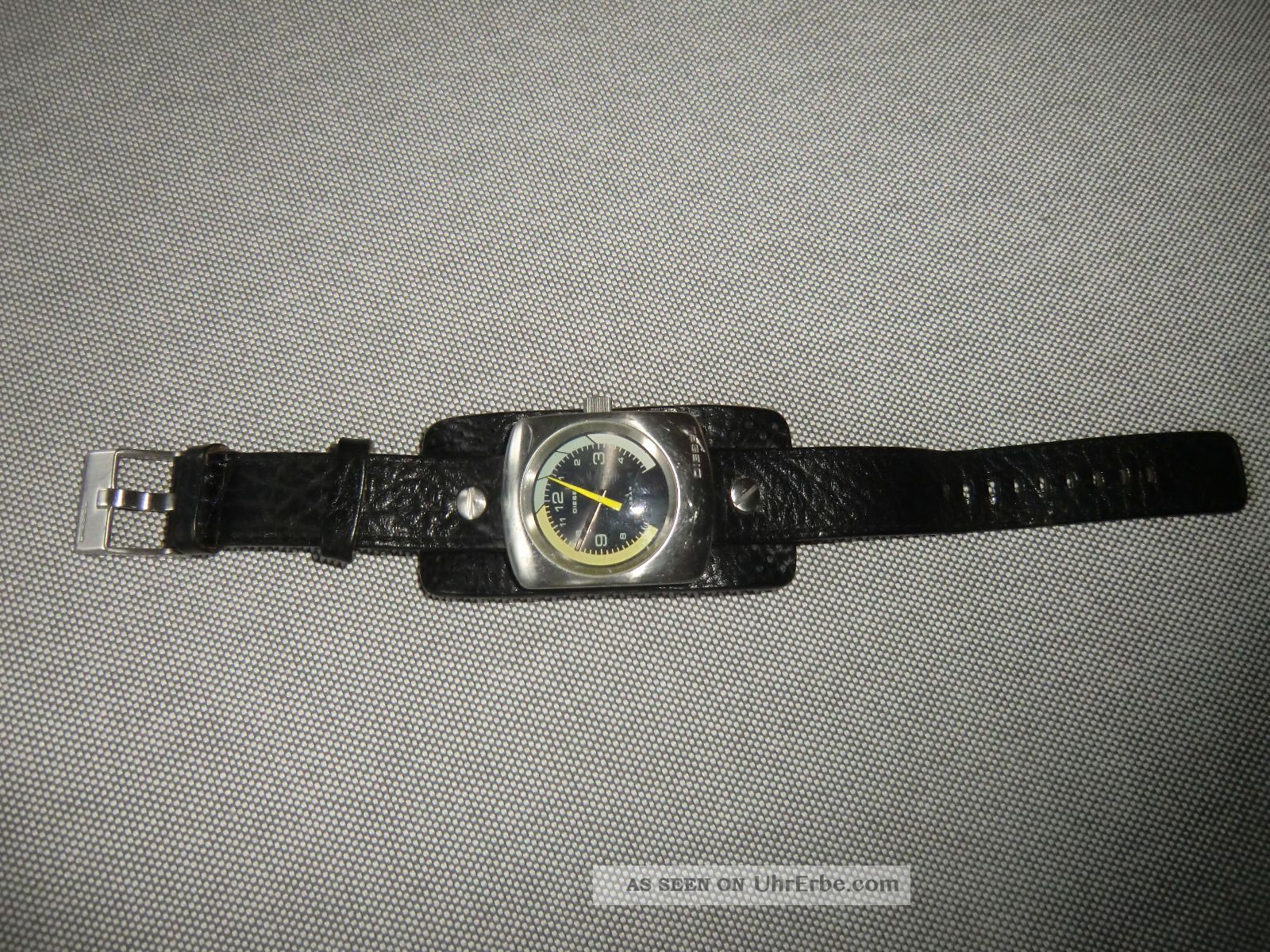 Diesel Armbanduhr Mit Lederband Armbanduhren Bild