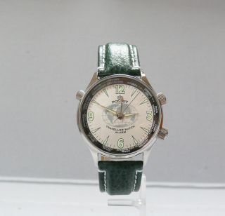 Poljot Traveller Watch Mit Alarm Edelstahl (9.  56 - 532) Bild