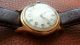 Yorktown (breitling) Incabloc Bidynator Armbanduhr Felsa,  Chrono Ca.  1955 Gold Armbanduhren Bild 6