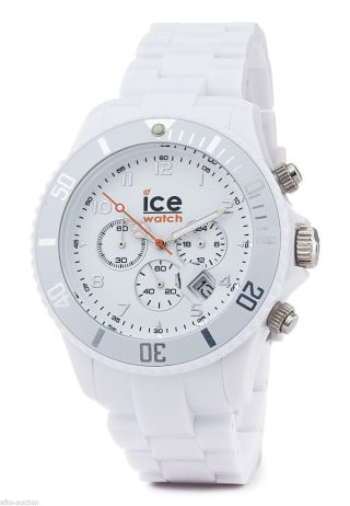 Ice Watch Uhr Big Chrono Weiß 48mm Uvp 129,  00€ Bild