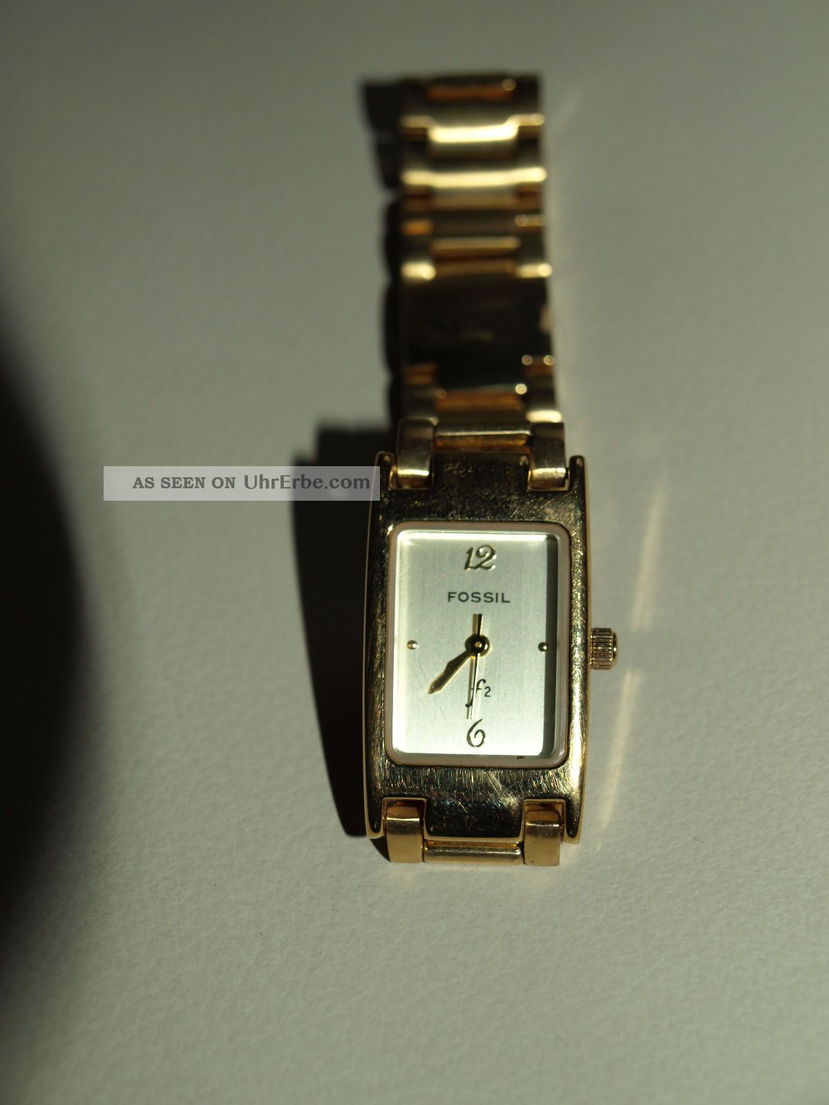 Fossil Uhr Gold F2 Damen Armbanduhren Bild