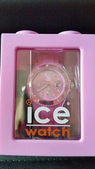 Wunderschöne Ice Watch In Knalligem Pink Bild