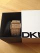 Dkny Donna Karan Damenuhr Gold Strass Armbanduhren Bild 2