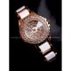 Damenuhr Armbanduhr Quarzuhr Diamanten Keramikarmband Schmuckuhr Uhm - Qe - 03 Armbanduhren Bild 5