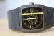 Diesel Uhr Dz 1186 Gold Mit Schwarzem Lederarmband Armbanduhren Bild 3