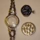 Alte Damenuhr Anker,  Massiv Silber 835,  Originales Glashütter Uhrwerk Gub 09 - 20 Armbanduhren Bild 4