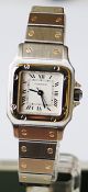 Cartier Santos Damen Uhr Komplett Mit Box Und Papieren Aus 1997 Armbanduhren Bild 1