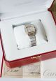 Cartier Santos Damen Uhr Komplett Mit Box Und Papieren Aus 1997 Armbanduhren Bild 2