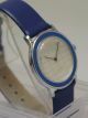 Blaue Glashütte Handaufzug Made In Gdr Armbanduhren Bild 1