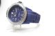 Ice Watch St.  Psd.  U.  S.  10 Stone Purple Silver Sili Unisex Svarowski Steinen Damen Armbanduhren Bild 1