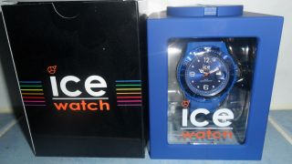 Ice - Watch Armbanduhr Sili - Forever Unisex Medium Si.  Be.  U.  S.  09 Blau Blue Ovp Bild