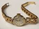 Bildschöne Antike Anker Damenuhr Handaufzug 60er Jahre Handaufzug Incabloc 17 St Armbanduhren Bild 1