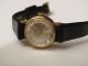 Bildschöne Antike Zentra Damenuhr Handaufzug 50er Jahre Facettiertes Schmuckglas Armbanduhren Bild 2
