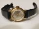 Bildschöne Antike Zentra Damenuhr Handaufzug 50er Jahre Facettiertes Schmuckglas Armbanduhren Bild 4