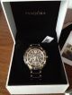 Pandora Uhr Imagine Grand C 812003bk Gold/schwarz Keramikband Damen Armbanduhren Bild 2