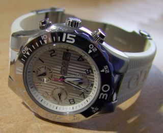One Chronograph Damen - Armbanduhr Mit 4 Wechselbändern Ol3752ic01e Ovp Bild