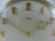 Imhof 8 Tage Tischuhr,  Vergold.  Messinggeh. ,  Vintage 1920 - 70 Armbanduhren Bild 2