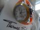 Damenarmbanduhr,  Thomas Sabo,  Orangefarbenes Kautschukarmband Armbanduhren Bild 5