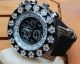 Megacoole Übergrosse Schwere Uhr Mit Silikonband Und Strass Armbanduhren Bild 4
