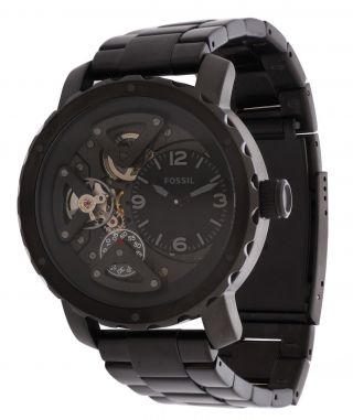 Fossil Herren Armbanduhr Schwarz Me1133 Bild