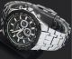 Der Neue Curren Analog Armbanduhr,  Schwarz Und Silber,  Aus Edelstahl Armbanduhren Bild 1