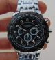 Der Neue Curren Analog Armbanduhr,  Schwarz Und Silber,  Aus Edelstahl Armbanduhren Bild 4