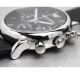 Emporio Armani Herrenuhr Ar1733 Leder Schwarz / Silber Herren Uhr - & Ovp Armbanduhren Bild 1