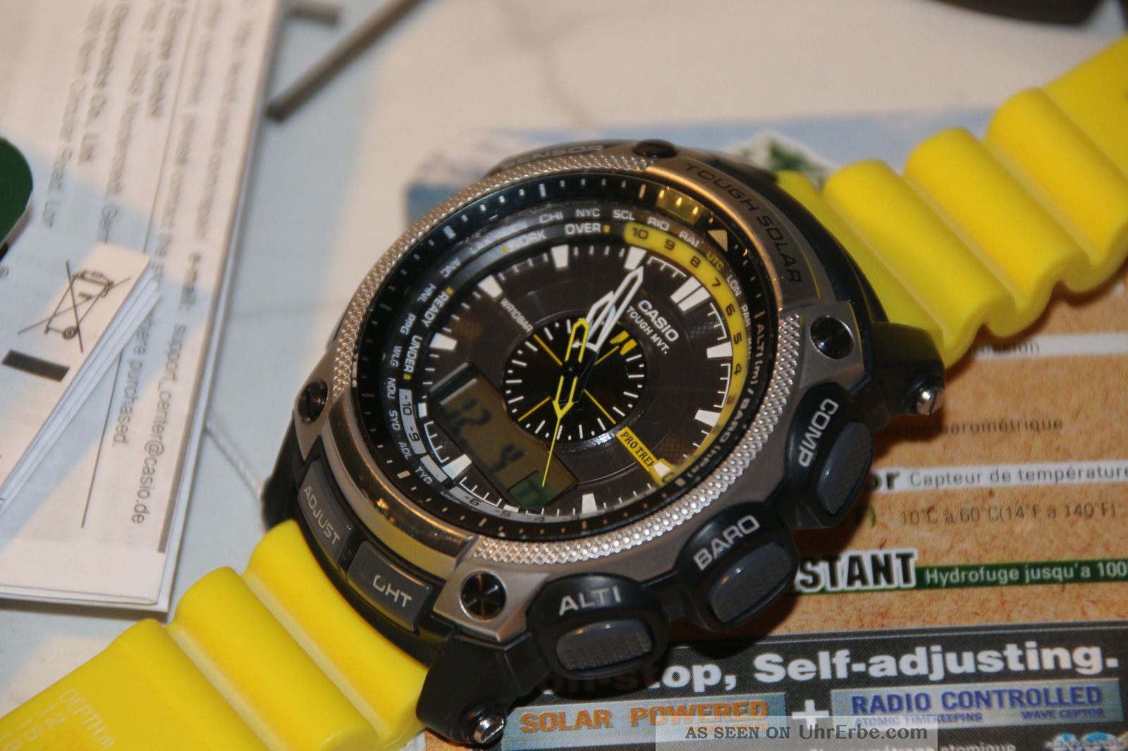 casio pro trek 5000t 7er