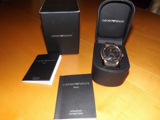 Emporio Armani Meccanico Ar4619 Armbanduhr Für Herren Automatikuhr Bild