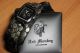 Uhr,  Herren,  Von Red Monkey Los Angeles,  Nieten,  Lederarmband,  Schwarz,  Analog Armbanduhren Bild 7