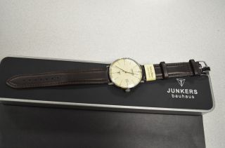 Junkers 6050 - 5 Bauhaus Automatikuhr Mit Eta Uhrwerk,  Herrenuhr Top Bild