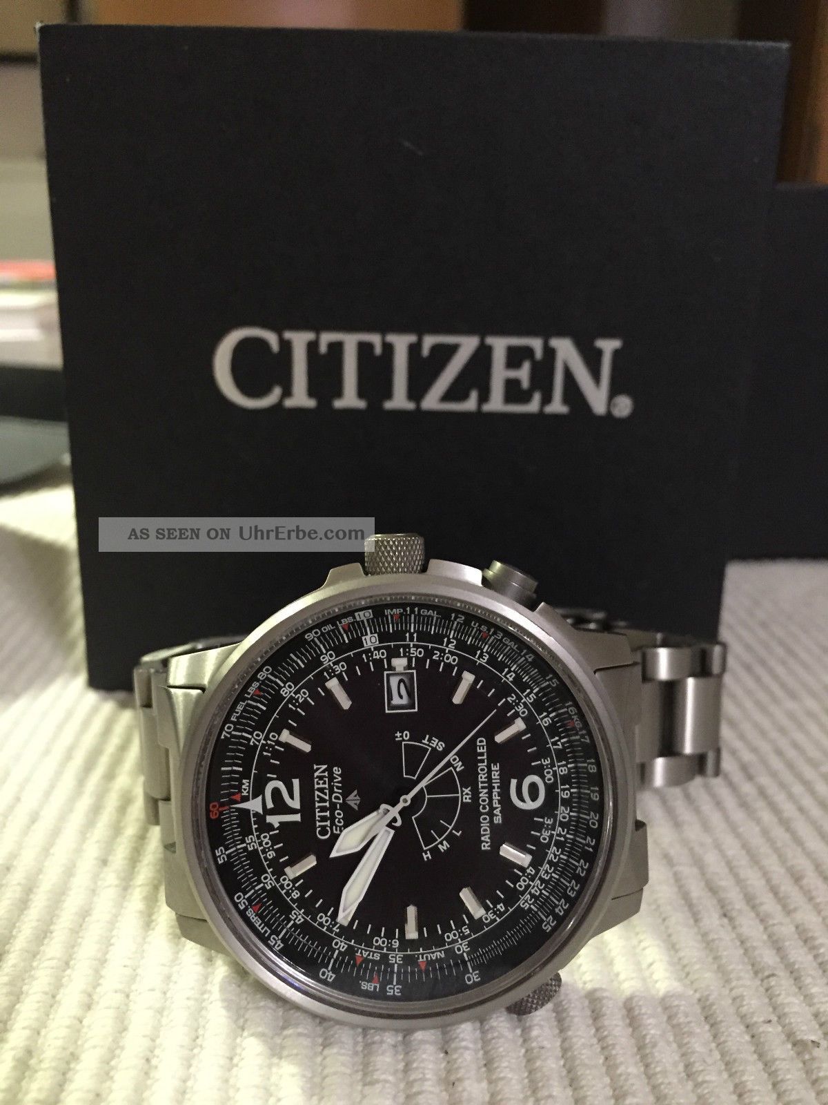 Citizen Promaster As2031 - 57e Pilotenuhr,  Wie Ovp,  Rechnung, Armbanduhren Bild
