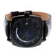 Joop Herrenuhr Xl Retro Jp100521f05 Schwarz Leder, Armbanduhren Bild 1