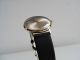 Laco Hau 585 Gold Ungetragen 70er Jahre Bauhaus Design Sammleruhr Selten Armbanduhren Bild 3