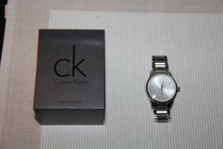 Silberne Herren - Armbanduhr Calvin Klein Bild