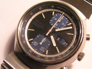 Seiko Chronograph Automatic Armbanduhr - Läuft Bild
