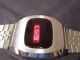 Vintage Led Hau Watch Digital Kienzle 1976 Armbanduhren Bild 3