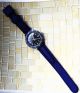 Timex Elegant - Sportliche Vintage Taucheruhr/diver 1970er,  Blau Automatik Armbanduhren Bild 1