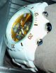 Detomaso Colorato Chronograph Armbanduhr Weiss Silikon Wie Armbanduhren Bild 3